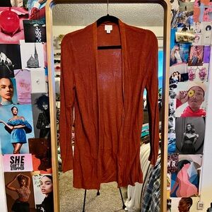 Women's Open Front Cardigan Sweater